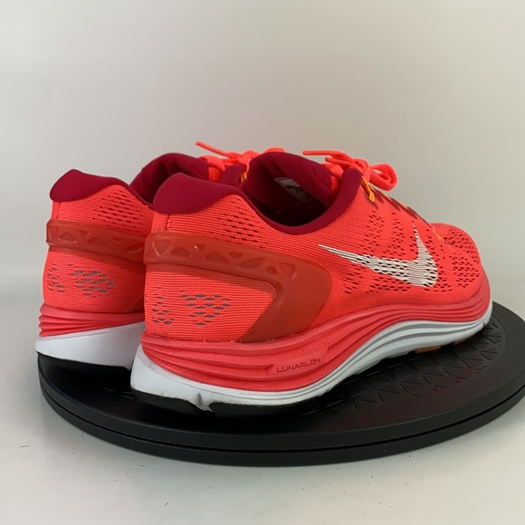 Nike Lunarglide+ 5 Mango Athletic Running Shoes 599395-601 Women's Size 9.5 - Picture 5 of 12